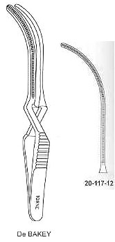 De-Bakey Bulldog Clamp